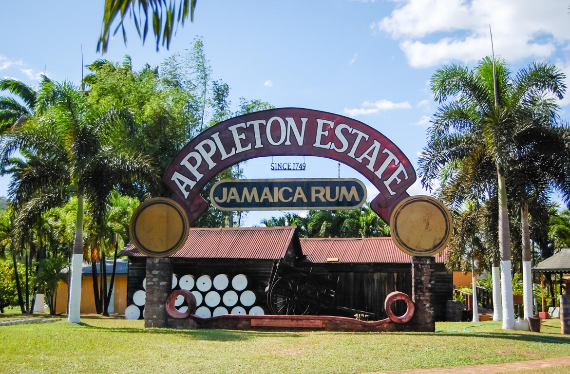 Destilaria do Rum Appleton, Jamaica