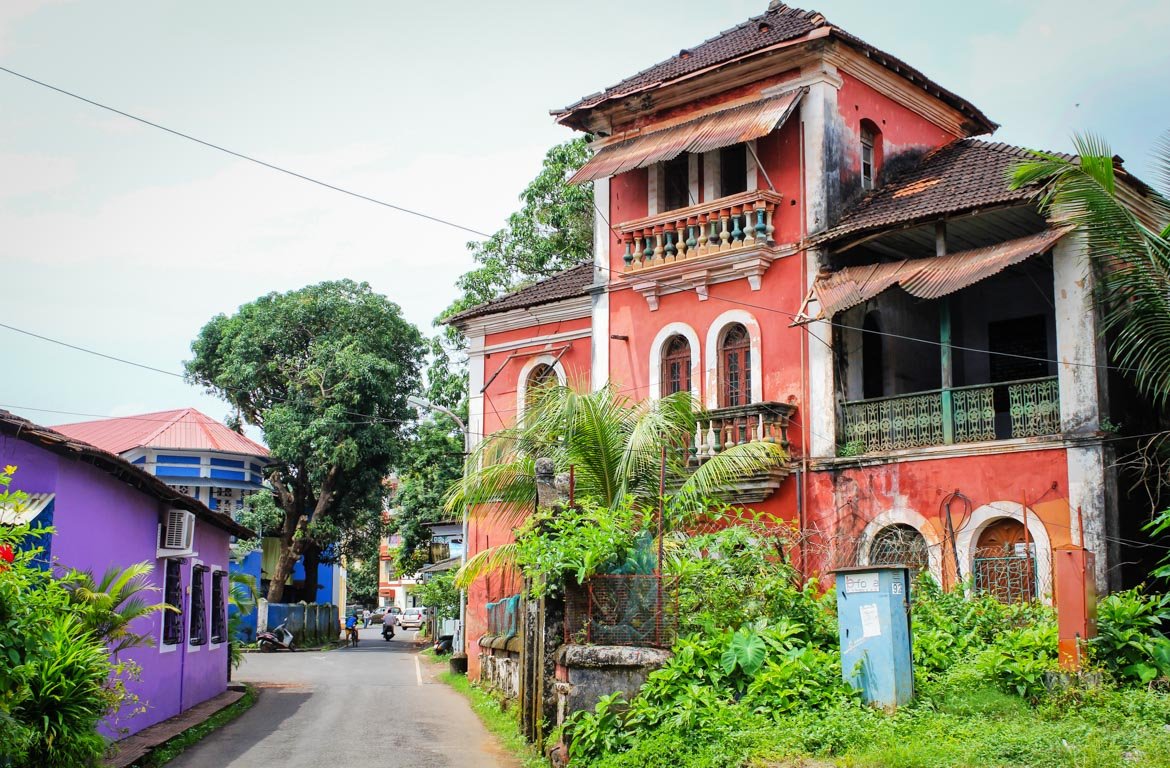 Fontainhas, Pangim Goa, na Índia