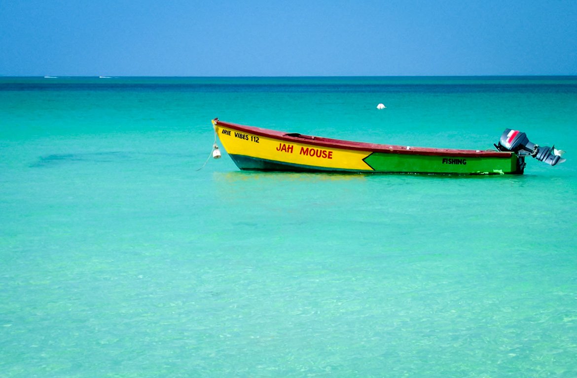 Seven Mile Beach em Negril, Jamaica