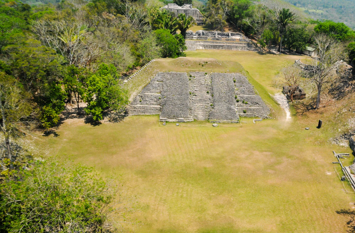 Xunantunich, pirâmide de El Castillo no Belize