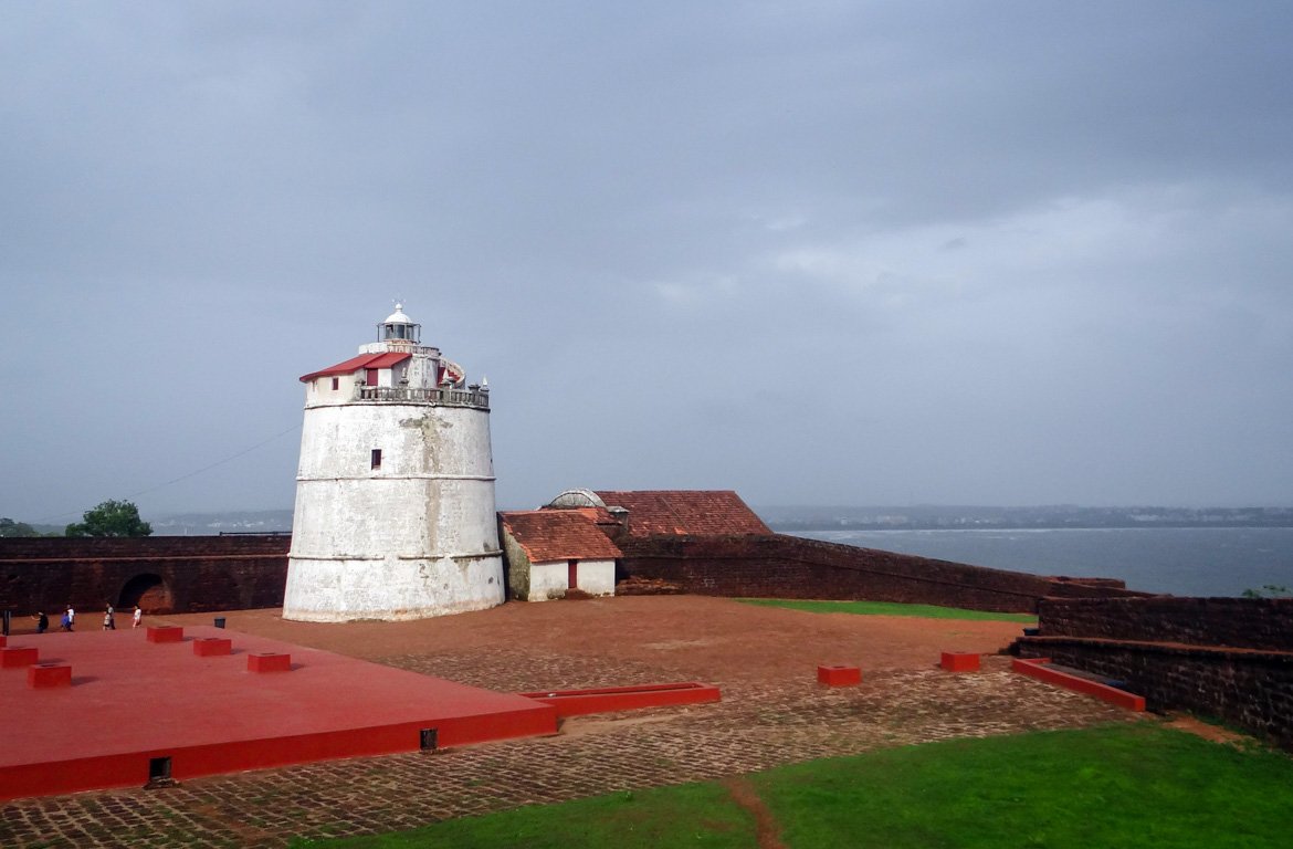 Farol, Fortaleza da Aguada, Goa, Índia