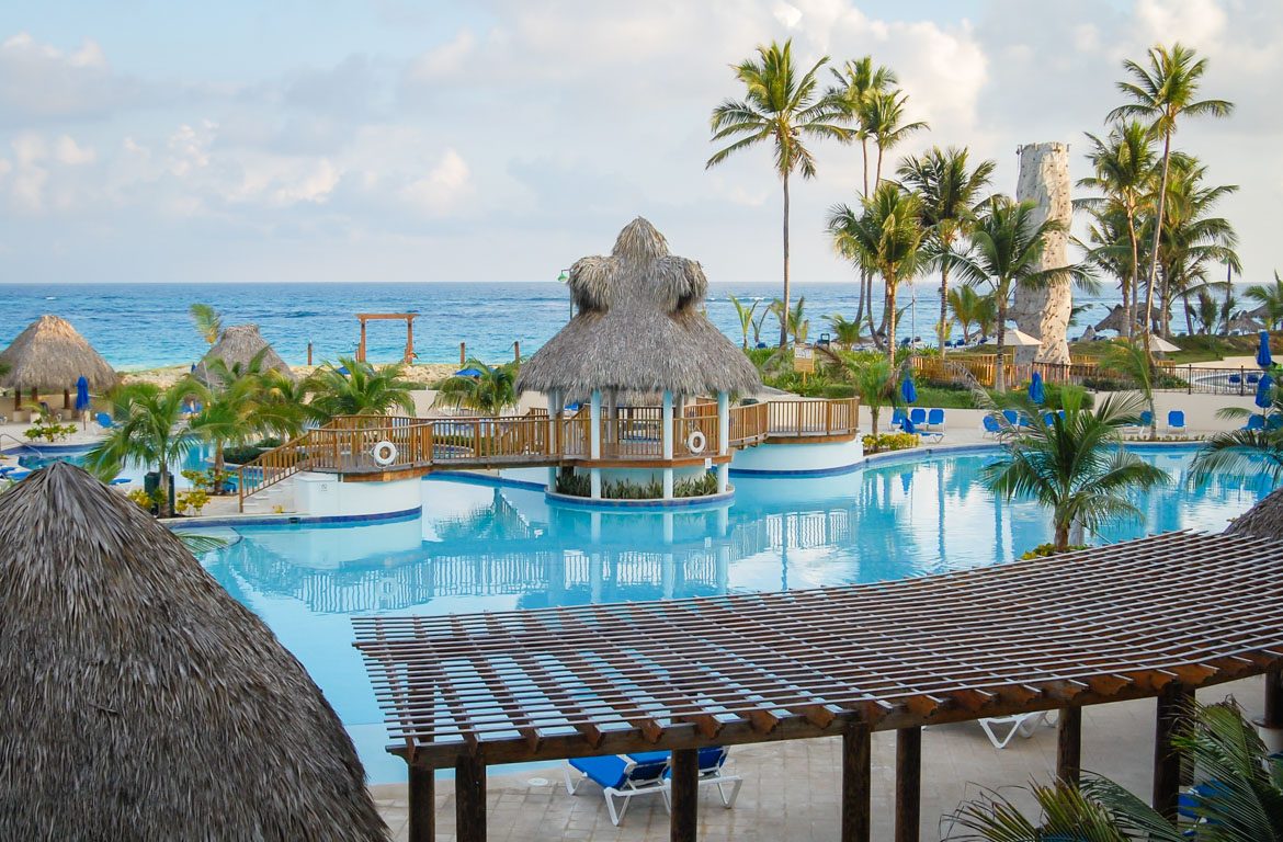 Resort de praia em Punta Cana, na República Dominicana