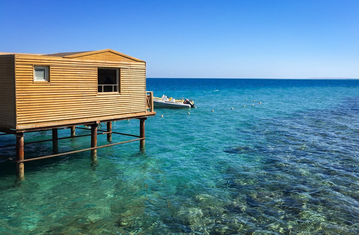 Bungalow em Hurghada, no Mar Vermelho, Egipto.