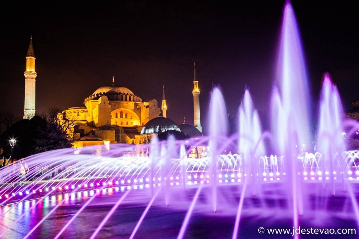 Hagia Sophia em Istambul, Turquia.