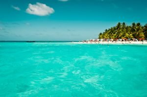 Praia Jonny Cay, San Andres, Colômbia