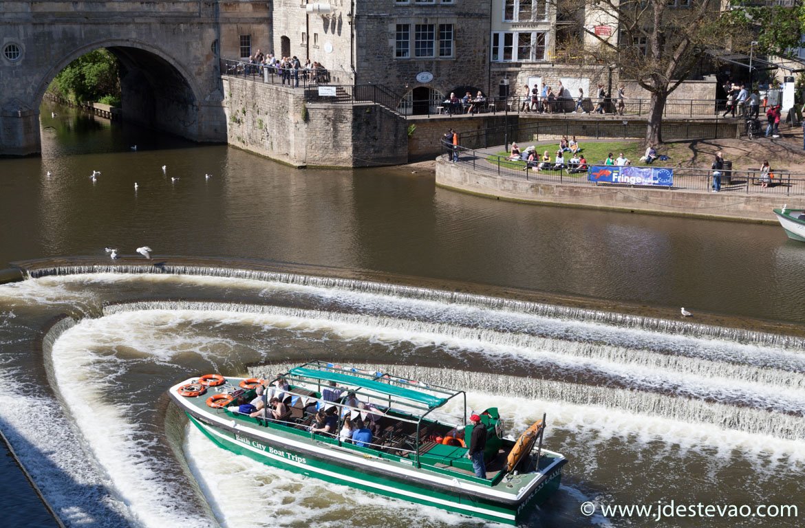 Barco em Bath, Inglaterra