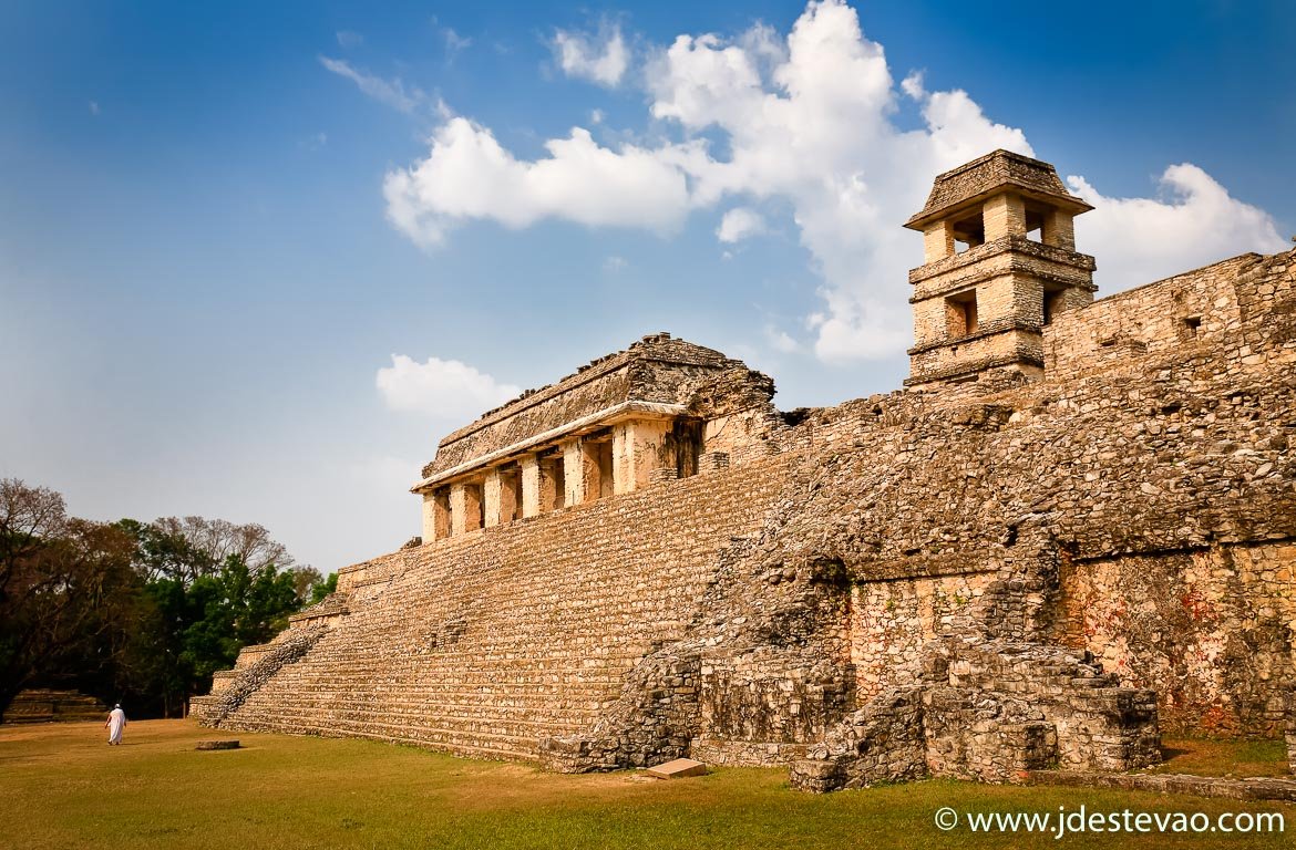 Templo em Palenque, Chiapas, México