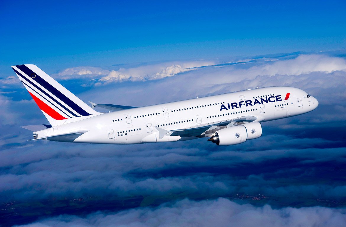 Avião A380 da Air France