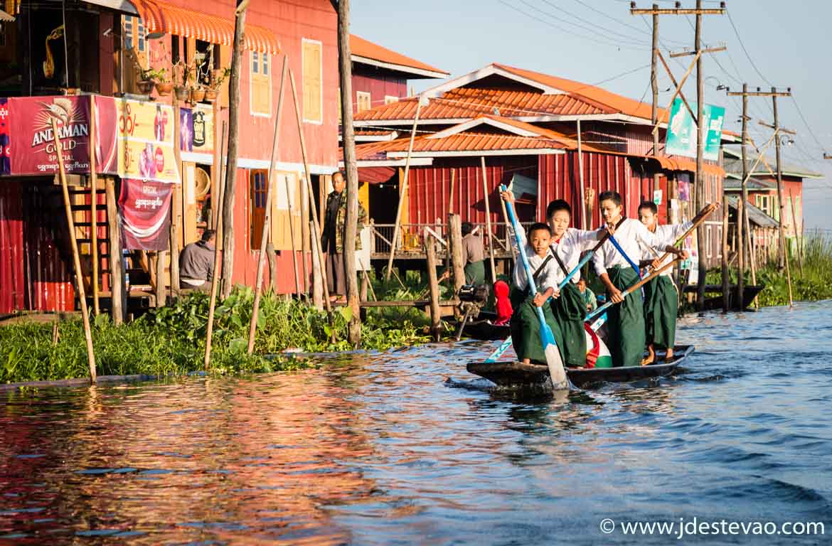 O Inle Lake é obrigatório num roteiro a Myanmar