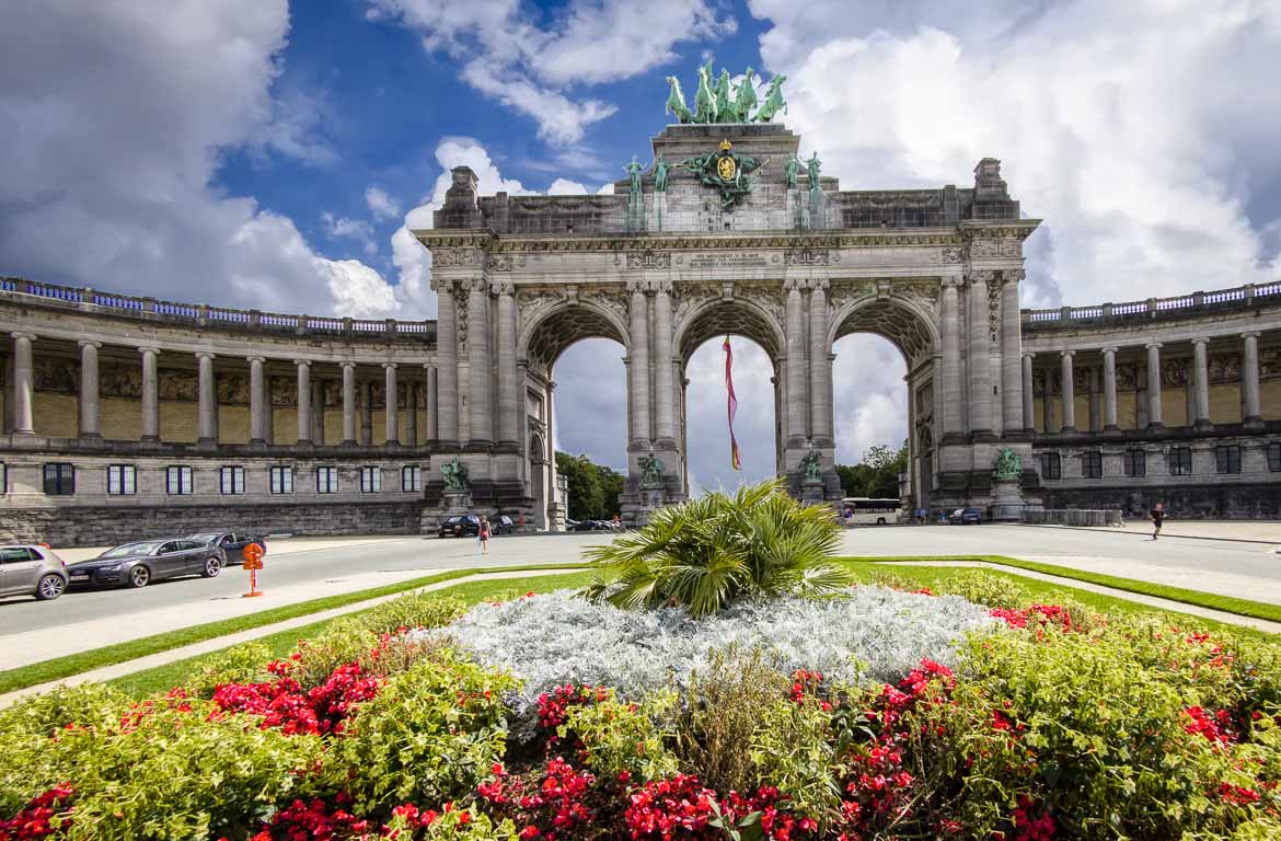 Arco do triunfo, em Bruxelas