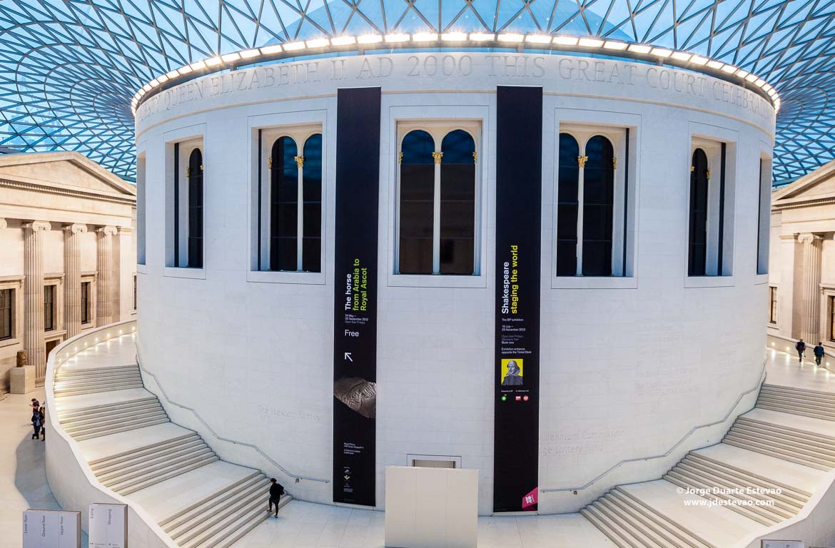 British Museum em Londres - onde pode poupar dinheiro