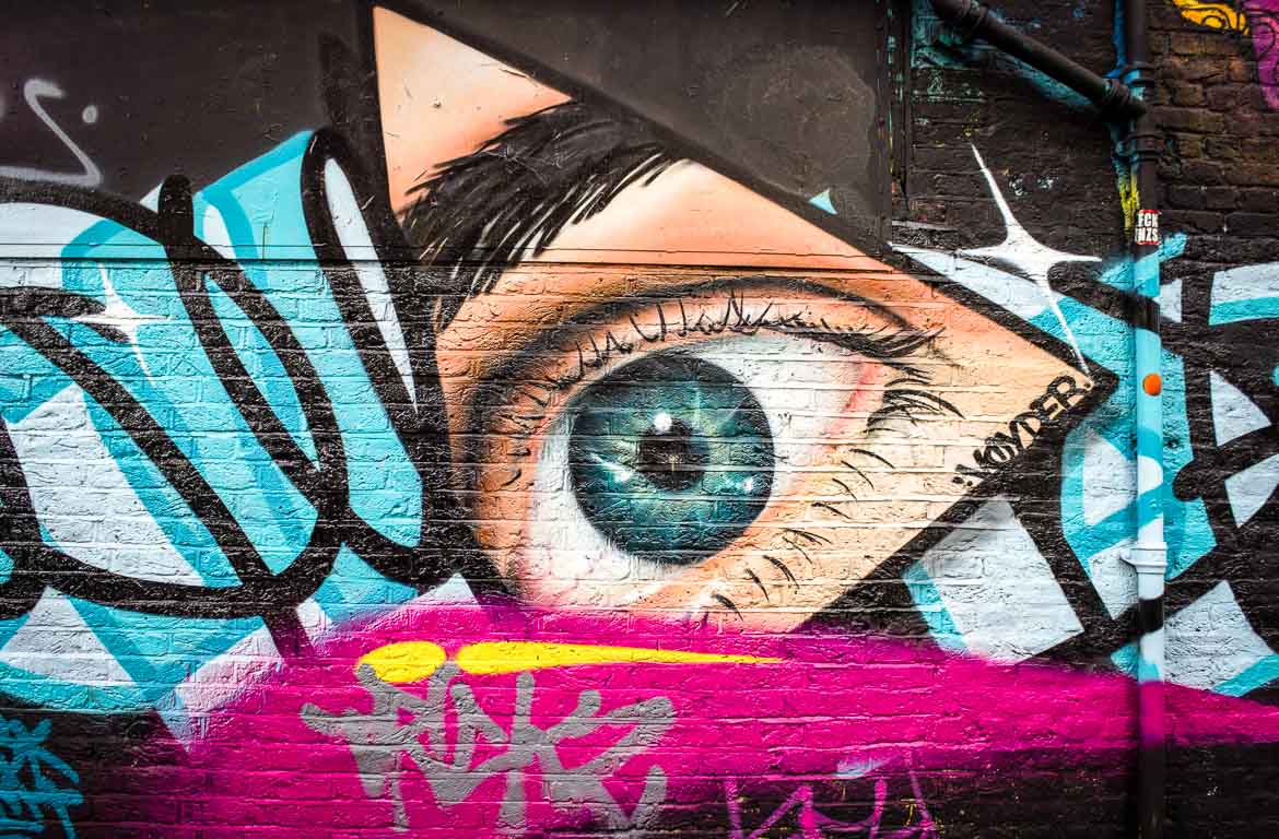Graffiti em Shoreditch