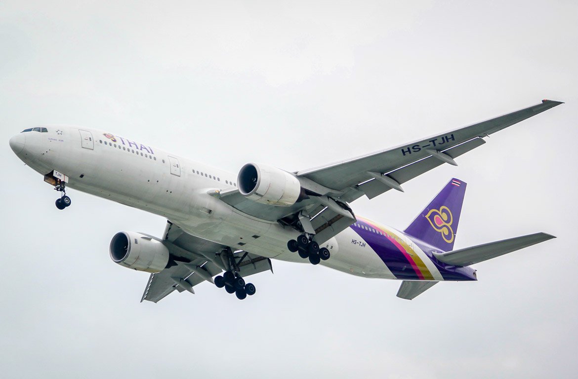 Thai Airways no ar