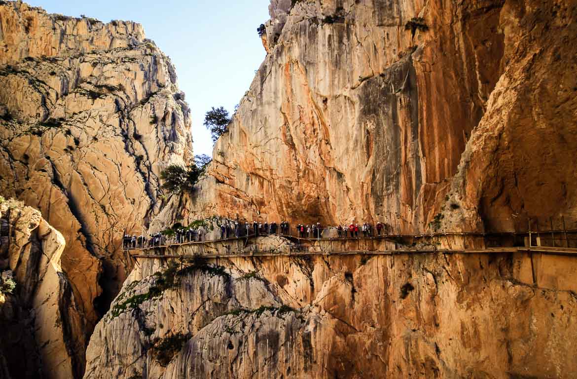 El caminito del Rey, em Málaga