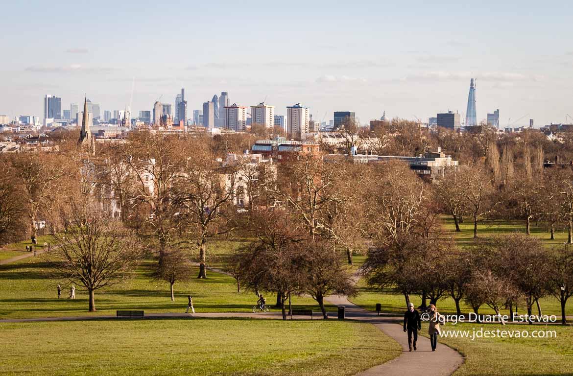 Primrose Hill, um dos bairros de Londres