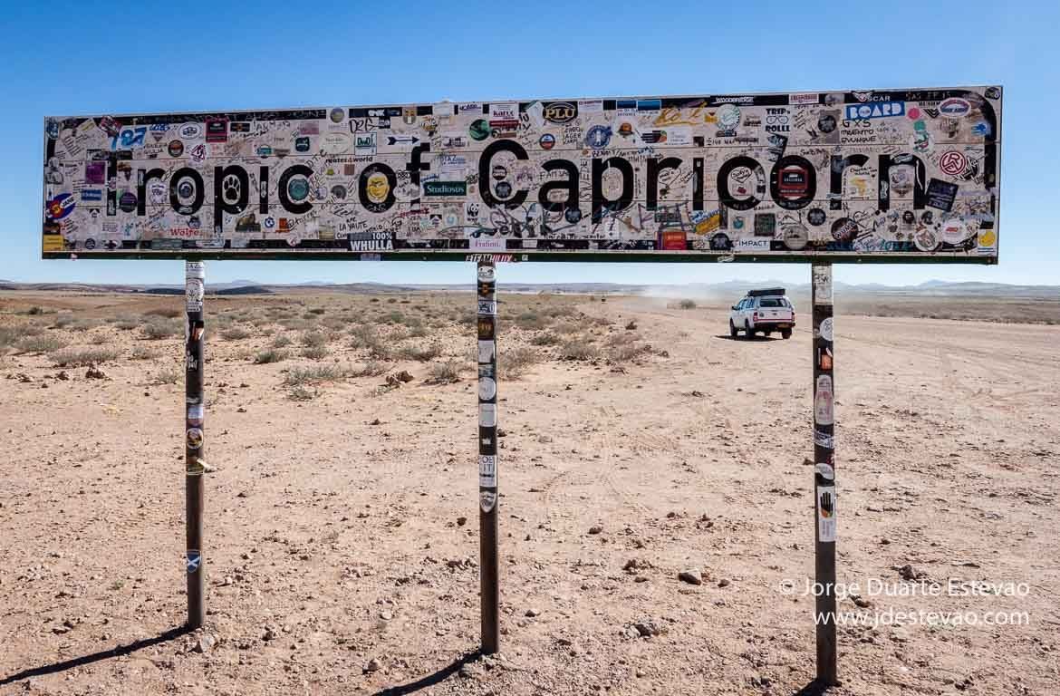 Trópico de Capricórnio, Namíbia.