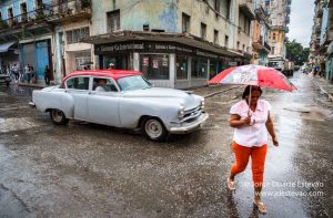 Chuva em Havana, Cuba