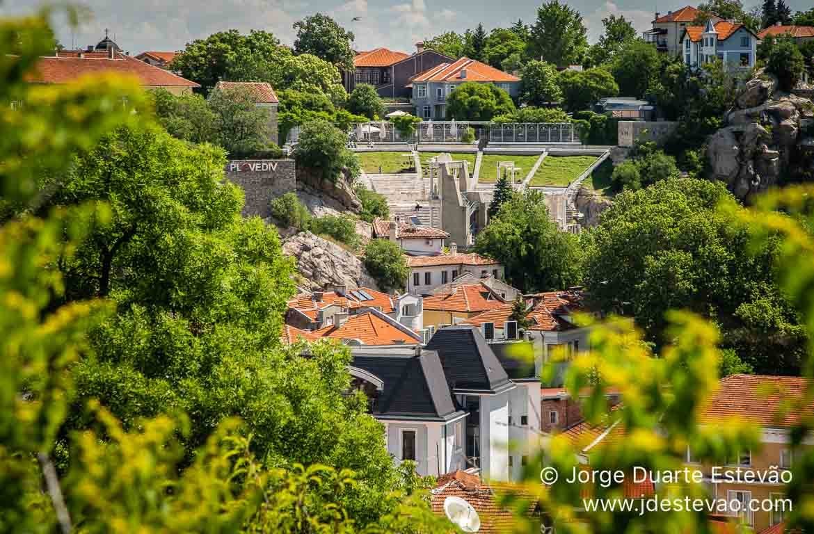 Image aérea de Plovdiv