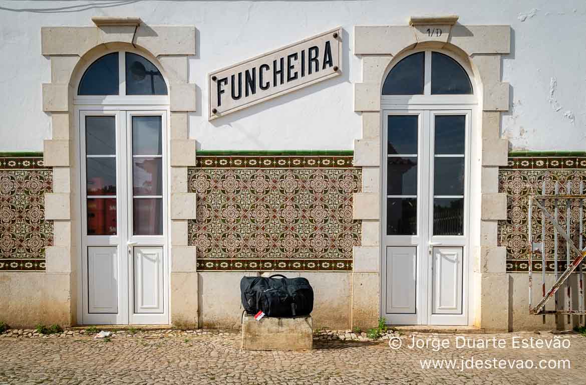 Estação da Funcheira, no Alentejo, em Portugal.