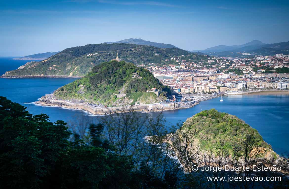 Imagem panorâmica de San Sebastián