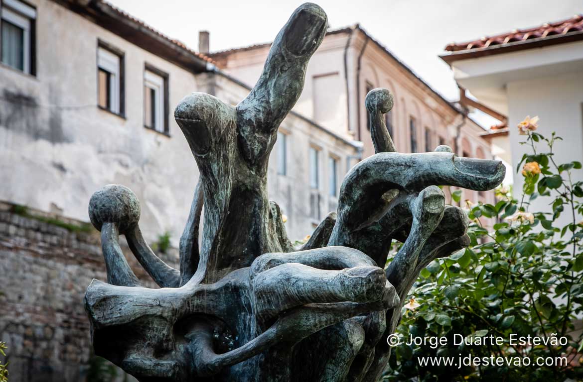 Escultura em Plovdiv, Bulgária