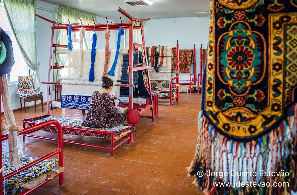 Fábrica de Seda de Samarcanda, Uzbequistão