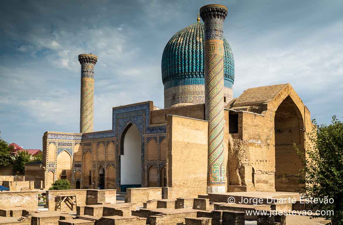 Mausoléu de Gur-Emir, Samarcanda, Uzbequistão