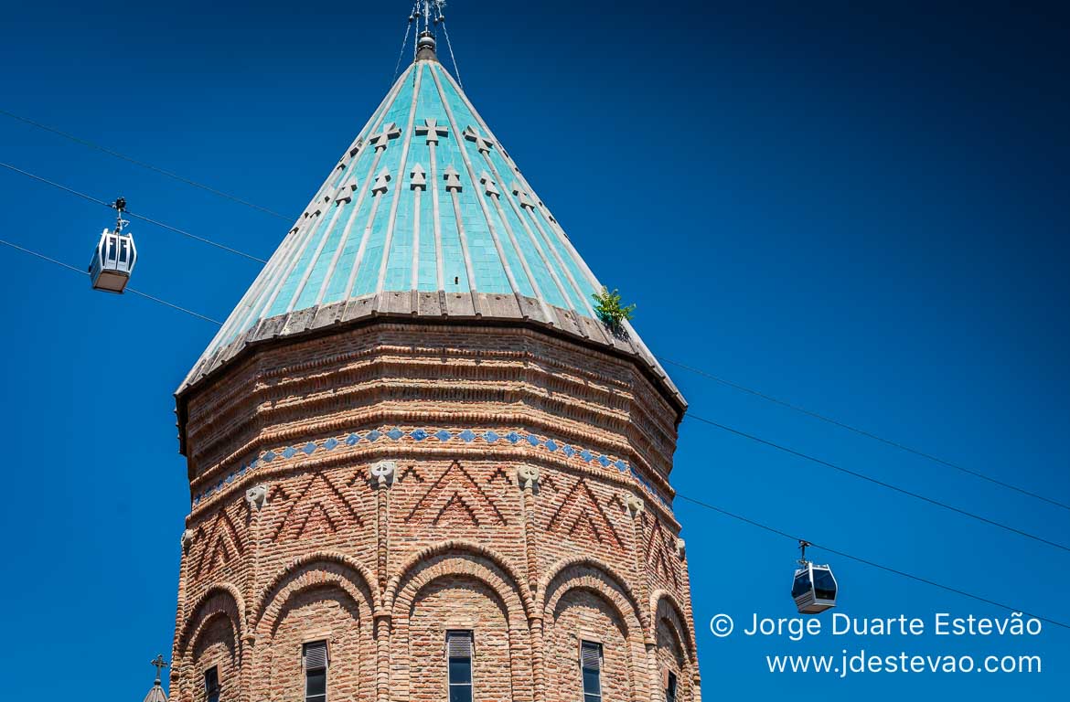 Teleférico de Tbilisi. Geórgia