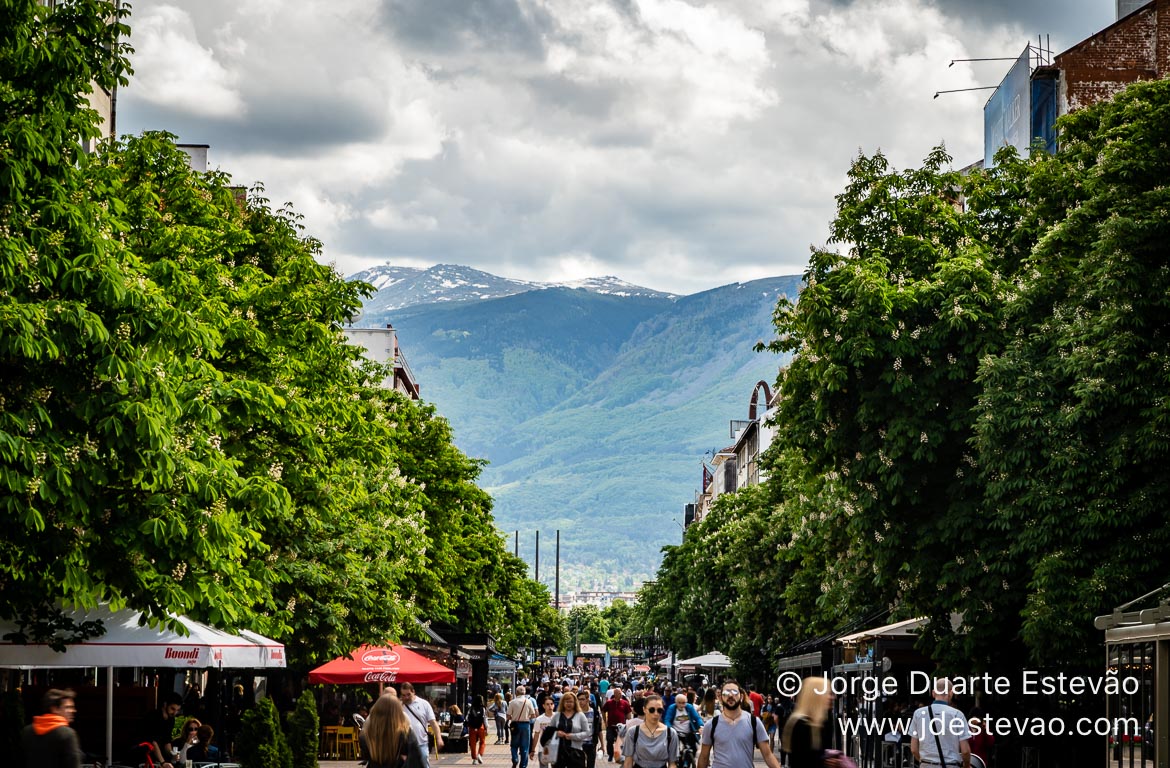 Avenida Vitosha, Sófia, Bulgária