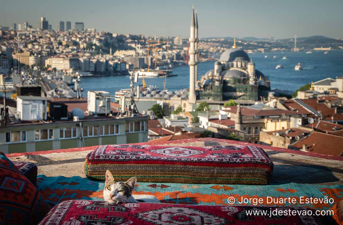 Vista panorâmica Istambul, Turquia