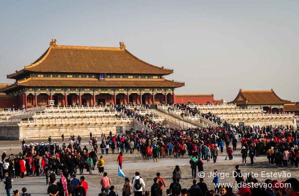 Cidade Proibida em Pequim China