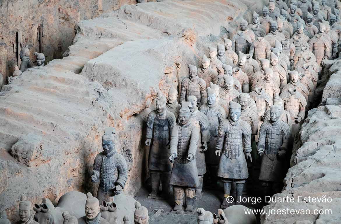 Exército dos Guerreiros Terracota, Xian, China