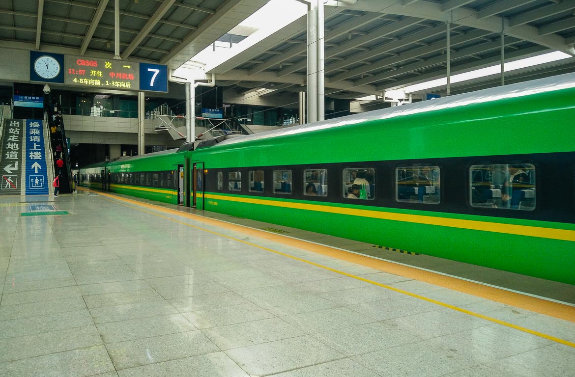 Comboios na China