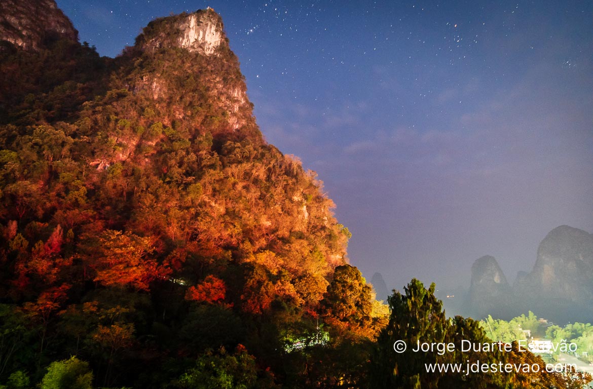 Montanha Laozhai em Xingping, na China