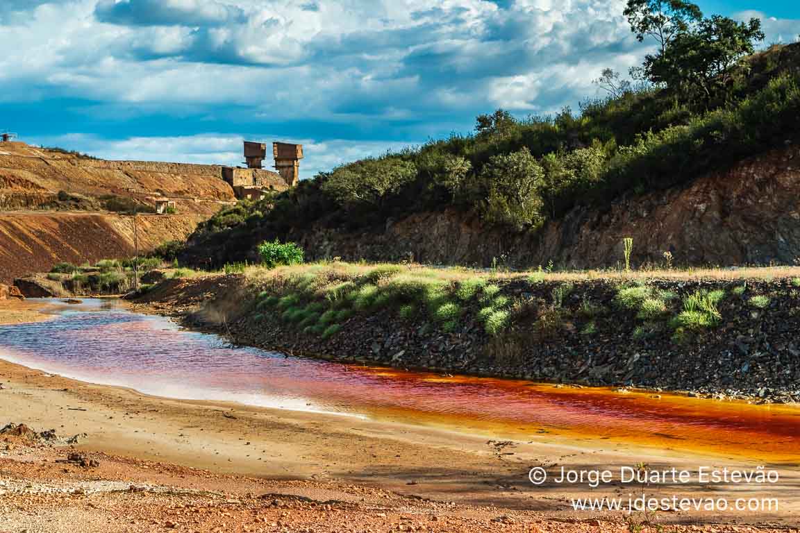 Poluição na Achada do Gamo, Mina de São Domingos, Mértola
