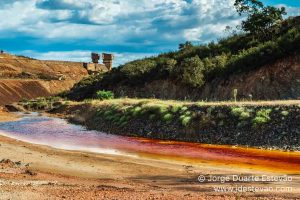 Poluição na Achada do Gamo, Mina de São Domingos, Mértola