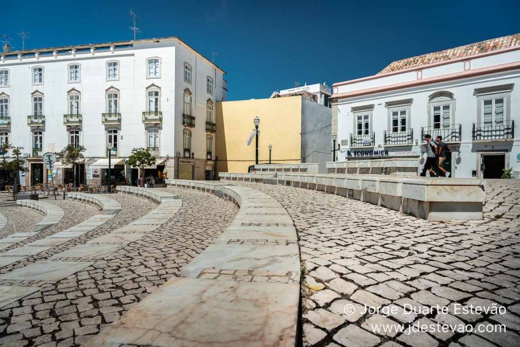 Praça da República, em Tavira