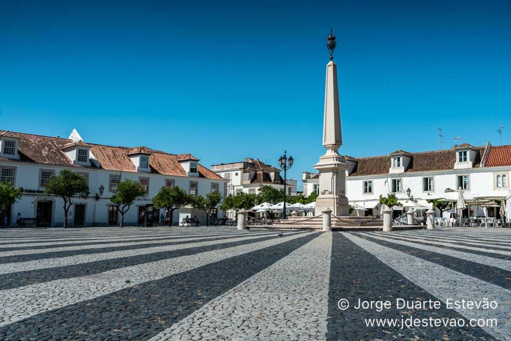 Praça da República em Vila Real de Santo António