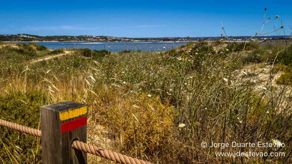 Sinalização nos Passadiços de Alvor, Portimão