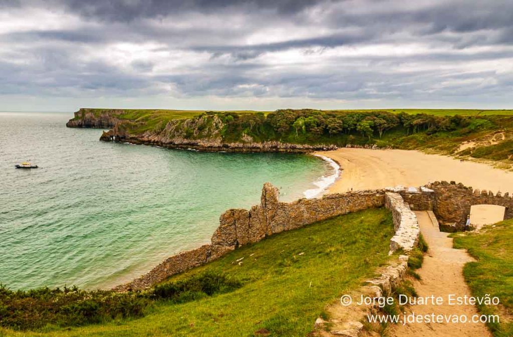 Barafundle Bay, País de Gales