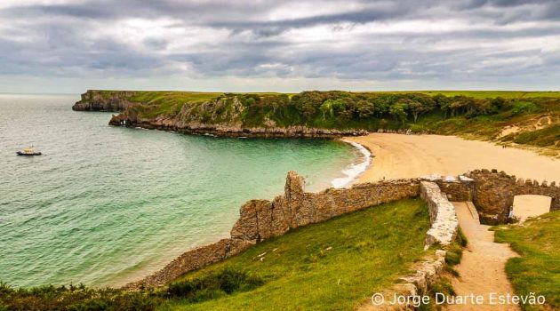 Barafundle Bay, País de Gales