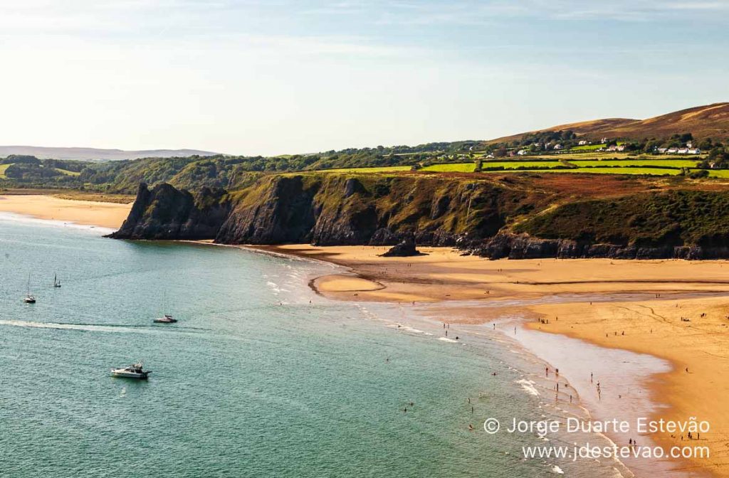 Three Cliffs Bay, Gales