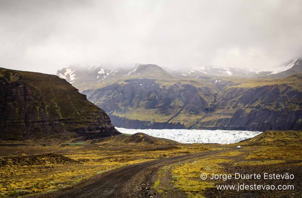 Glaciar de Mýrdalsjökull, Islândia