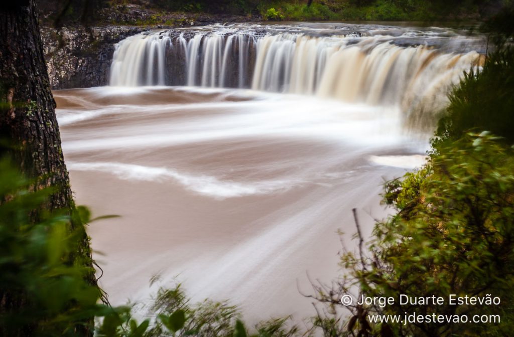 Haruru Falls. Rio Waitangi, Nova Zelândia