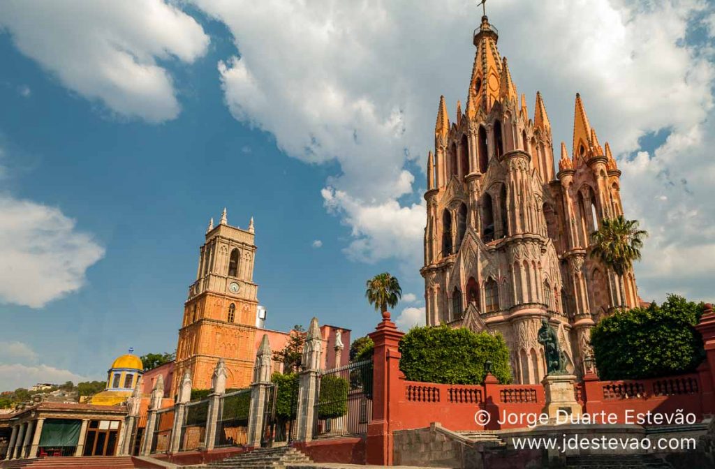 La Parroquia de San Miguel de Allende, México