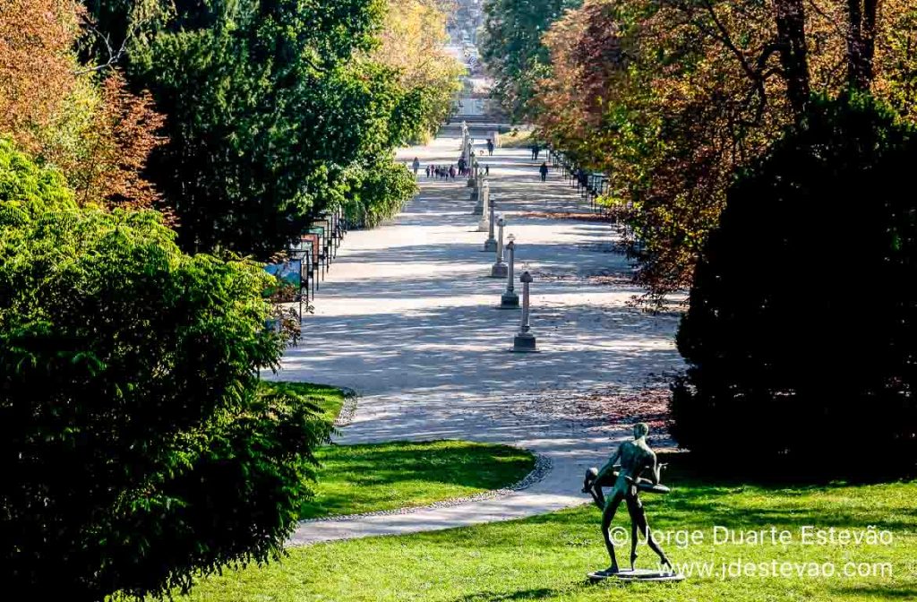 Parque Tivoli em Ljubljana