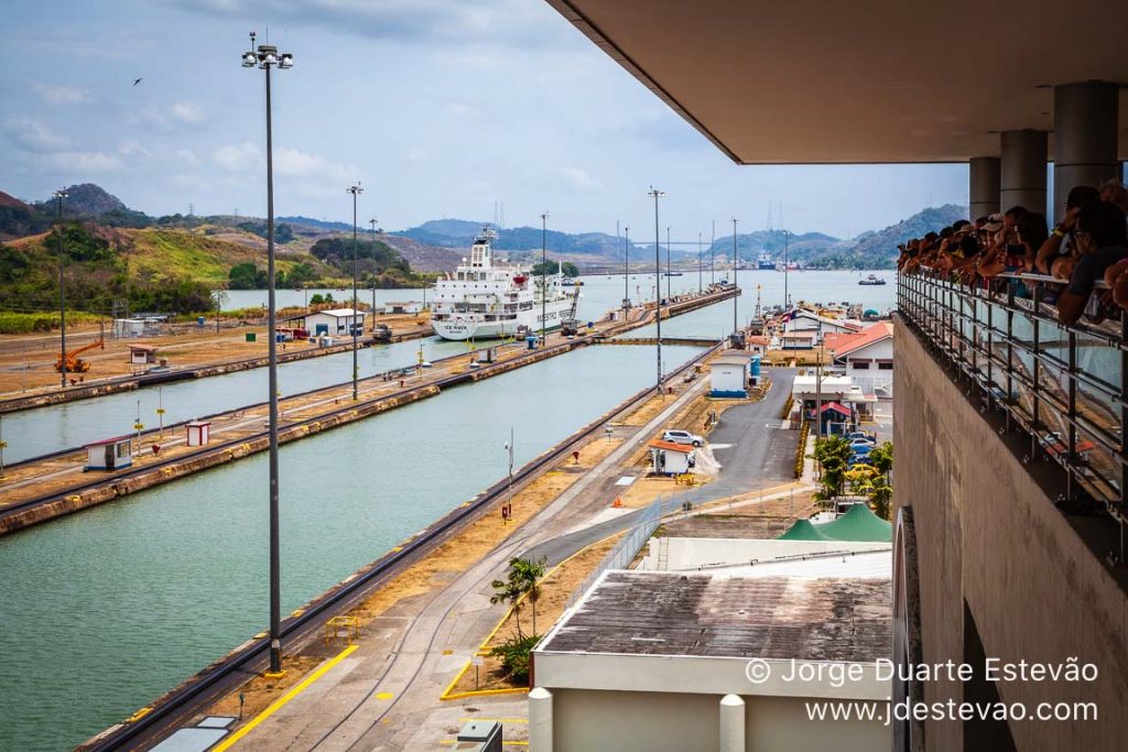 Plataforma de observação, Miraflores, Canal do Panamá