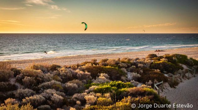 Praia em Perth, Austrália