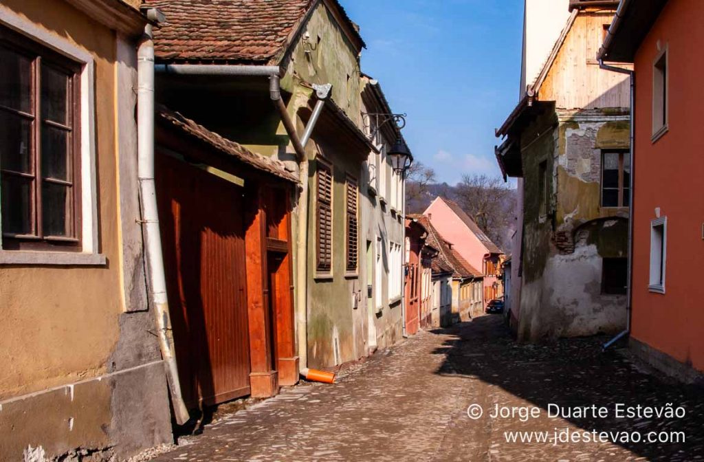 Ruas de Sighisoara, Roménia