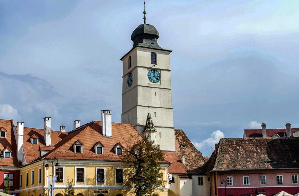 Torre do Município, Sibiu, Roménia